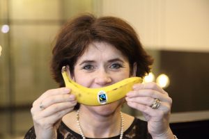 lin with Fairtrade banana